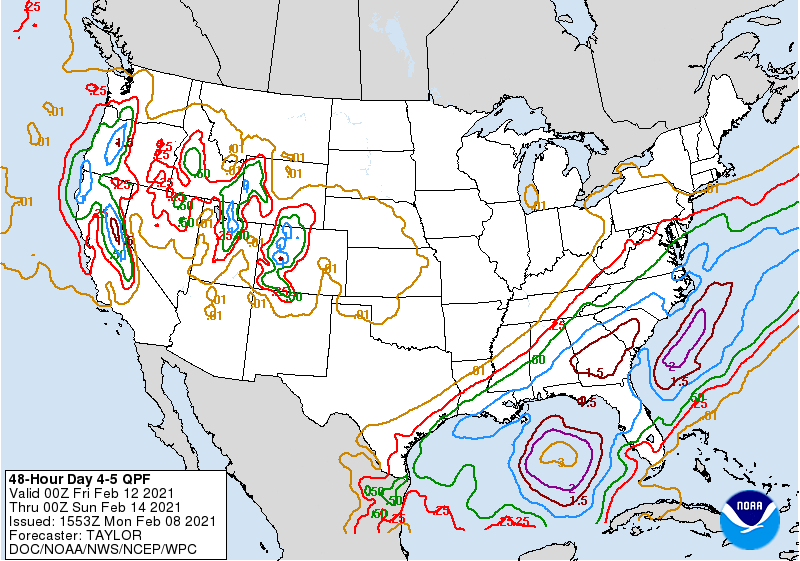 48-Hour Day 4-5 QPF